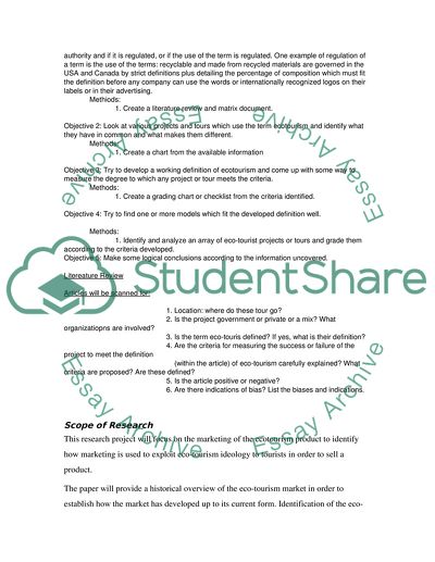 Ecotourism - Buzzword of the New Millennium