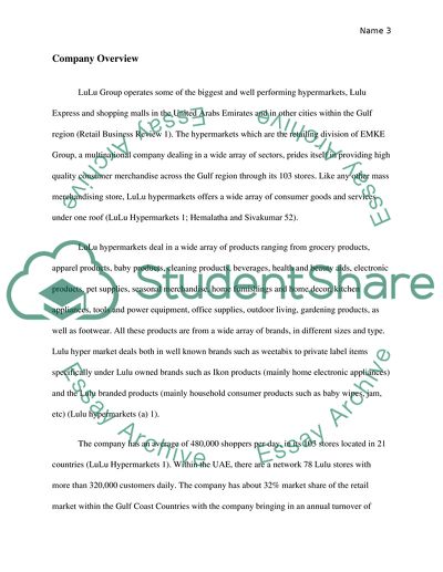 Operation Managment case study