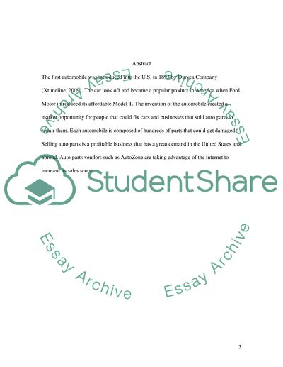 Autozone Industry Analysis