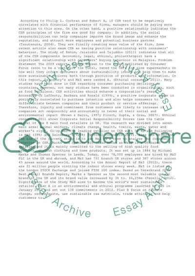 Does corporate Social Responsibility influence consumers behaviors