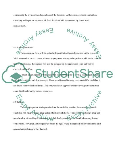 Workforce Planning and Forecasting