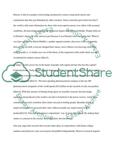 Producing Knowledge: Passive Observation or Active Experiment