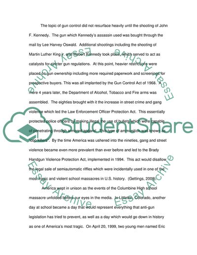 Why Gun Control is a Must-Have Today