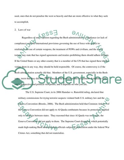 Discussion board 5 - international law