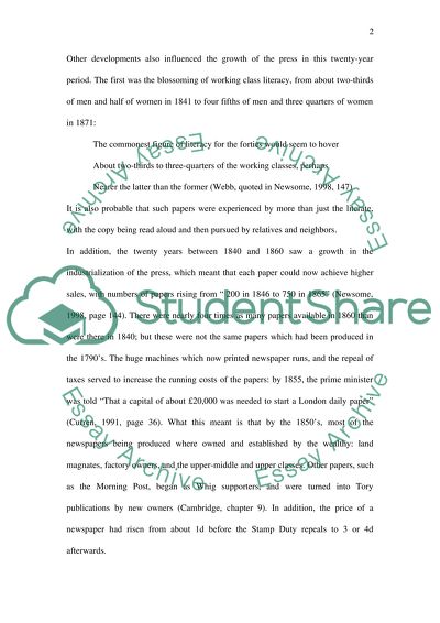 British Press in 1840-1860s