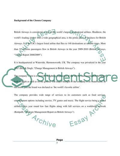 Integrated Marketing Communication of British Airways