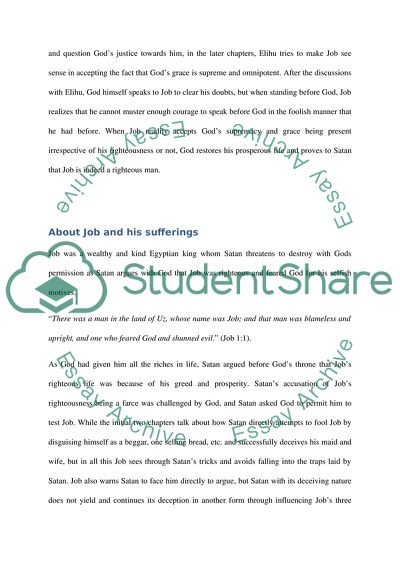 Jobs Suffering Critique