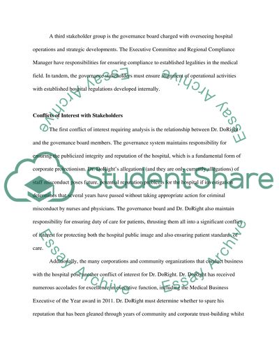 Corporate Governance and Ethical Responsibility