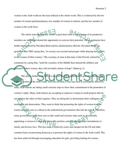 Annotated bibliography