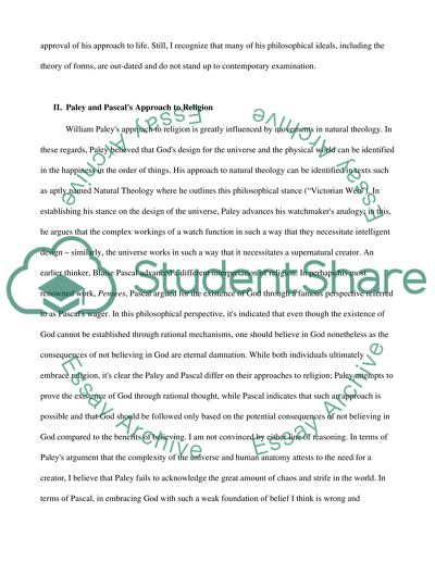 Philosophy final exam