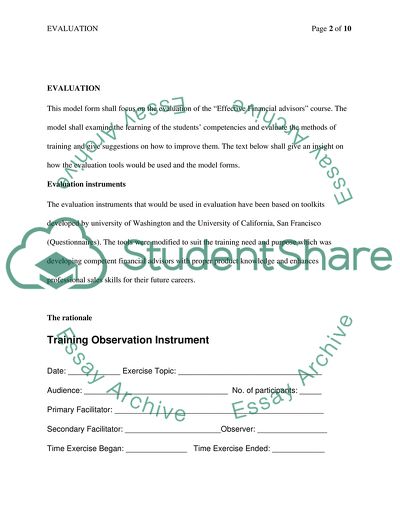 evaluate in assignment