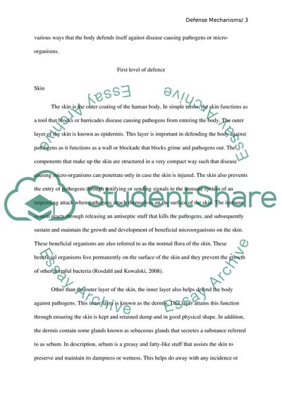 How does the human body defend itself against pathogens