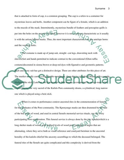 Senufo Kponyungo Mask