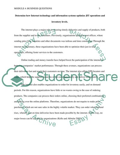 The Role of Internet Technology in Commerce Industry