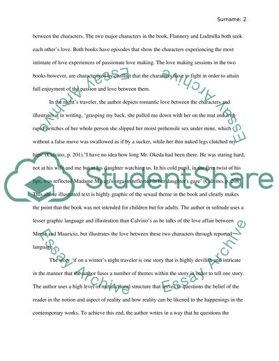 Analysis of If on a Winters Night a Traveler by Calvino and One Hundred Years of Solitude by Marquez