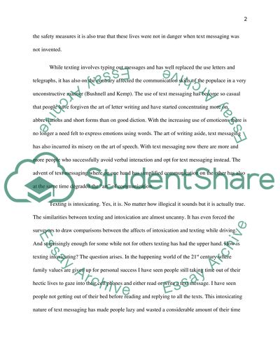 The Pros and Cons of Text Messaging