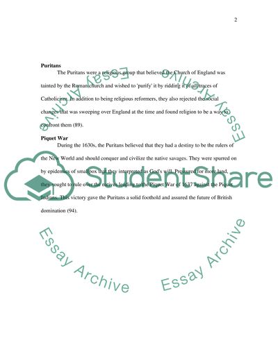 Analysis of The American People by Nash, Gary B