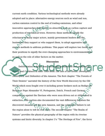 Addressing Environmental Issues in Amazon Rainforest