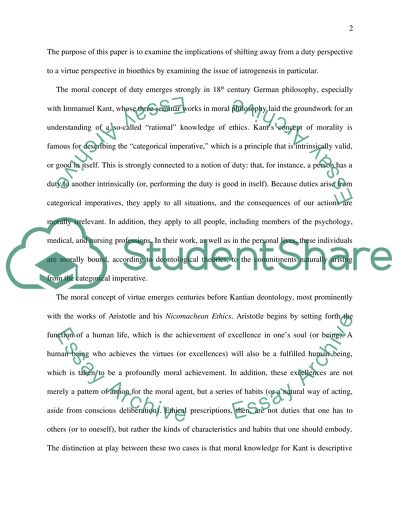 Ethics of Living and Dying