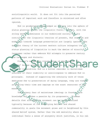 The Heritage of Our Language and Culture