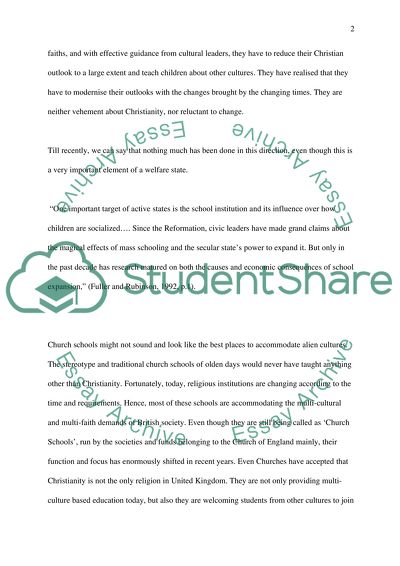 English Church Schools