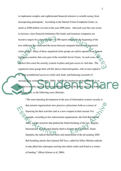 Electronic Financial Transactions over the Internet