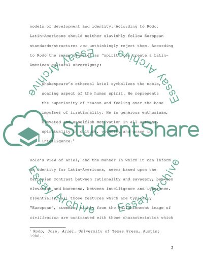 Latin American Identity