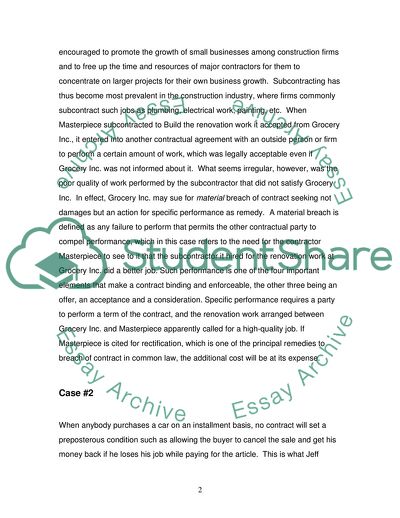 An Effective Legal Defence