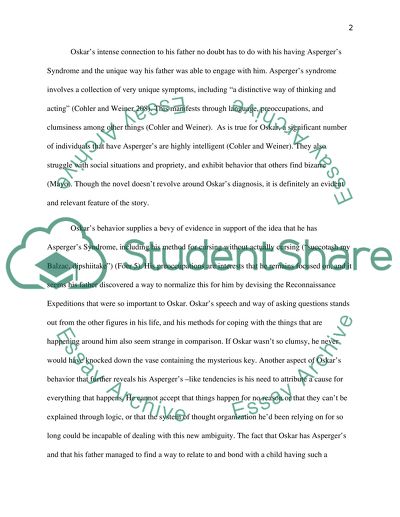 Parenting Example in Literature: The Case of J. S. Foers