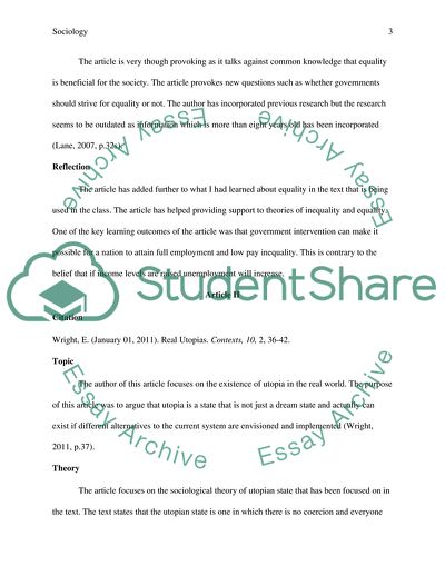 Is Equality Feasible by Lane