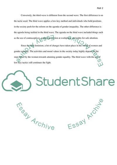 Waves of Feminism - From Silence to Performance