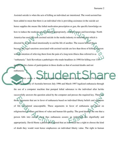 Active and Passive Euthanasia