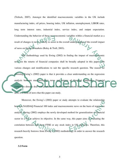 How do news effect financial market