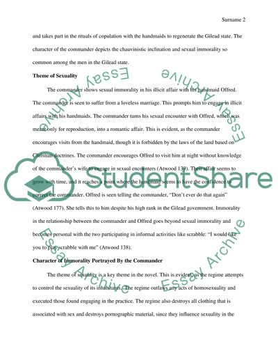 Literary Criticism the Book The Handmaids Tale