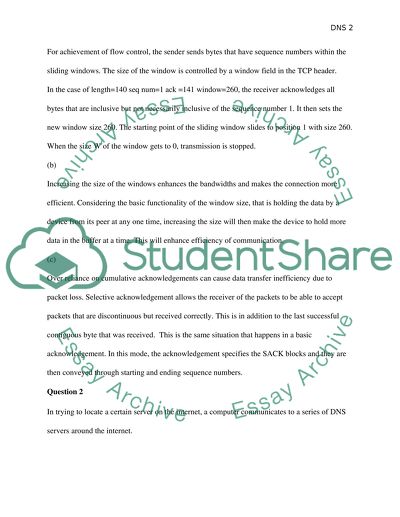 Computer Networks, DNS