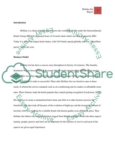 Holiday Inn Critical Analysis