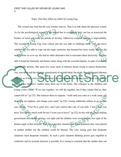 The Wounds of Loung Ung