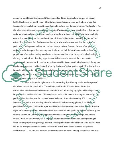 Legal Research Memorandum