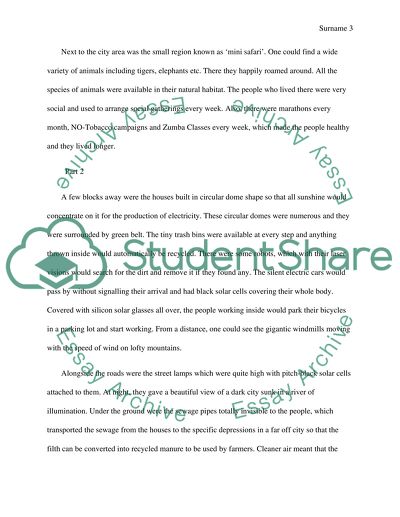 Envision the sustainability city