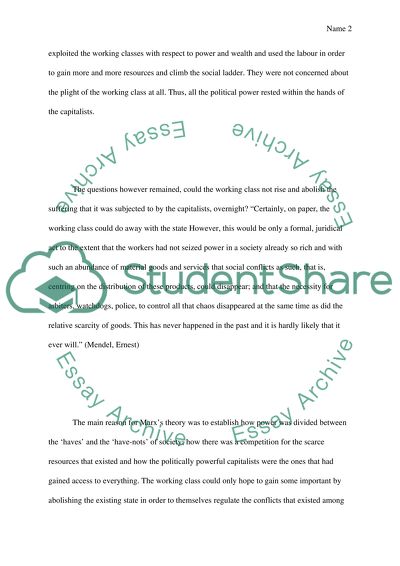 Marxism and Pluralism Theories