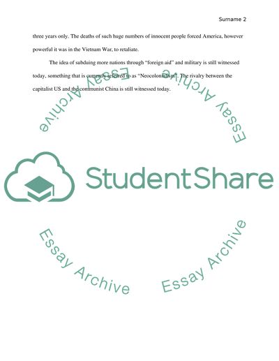 Unintended Consequences