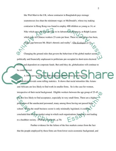 Free-Market vs Interventionist Models of Employee Relations