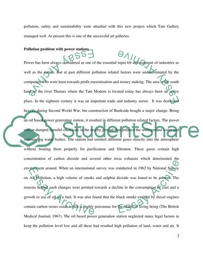 Tate Modern Art Gallery