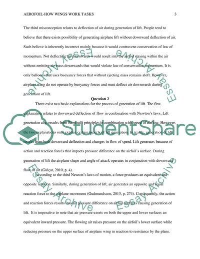 Aerofoil - How Wings Work Tasks