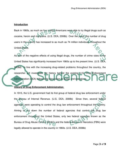 Drug Enforcement Administration