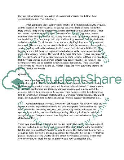 Early American History