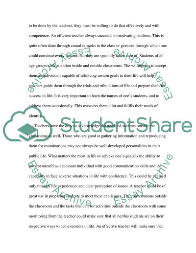 Defining the Capabilities of Each Student