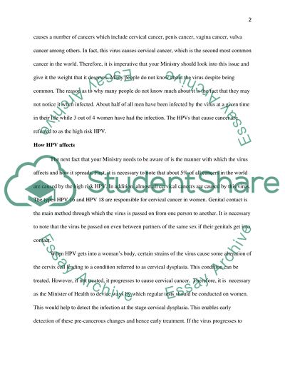 Infections of Human Beings: Human Papillomavirus
