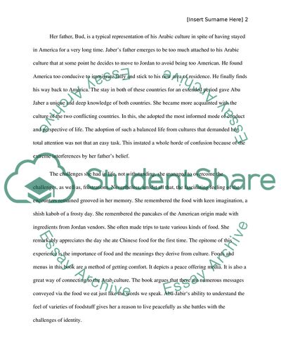 Critical Analysis of The Language of Baklava by Diana Abu-Jaber