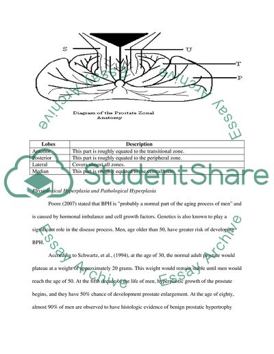 Benign Prostatic Hyperplasia and Colorectal Cancer